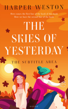 Pre Made Book Cover Tango