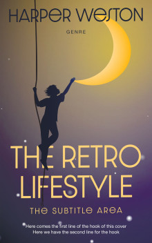 Pre Made Book Cover Dorado