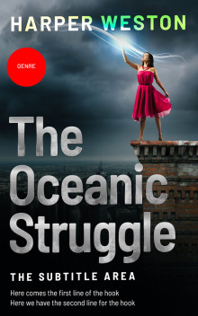 Pre Made Book Cover Outer Space