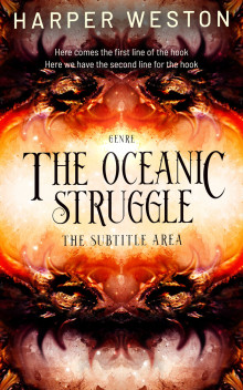 Pre Made Book Cover Asphalt