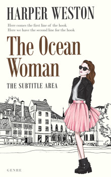 Pre Made Book Cover Taupe