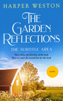 Pre Made Book Cover Curious Blue