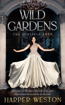 Pre Made Book Cover Soft Amber