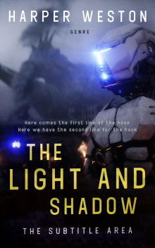 Pre Made Book Cover Mirage