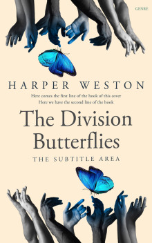 Pre Made Book Cover Pickled Bluewood