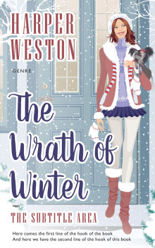 Pre Made Book Cover French Gray