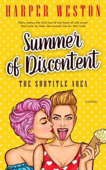 Pre Made Book Cover Ripe Lemon