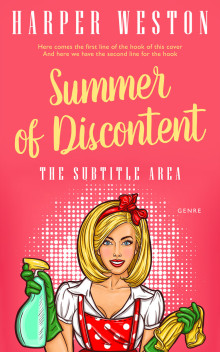 Pre Made Book Cover Carnation