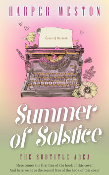 Pre Made Book Cover Clam Shell