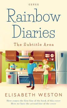 Pre Made Book Cover Coconut Cream