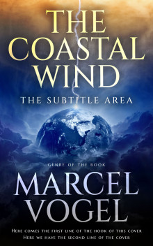 Pre Made Book Cover Ebony Clay