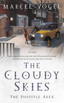 Pre Made Book Cover Thunder