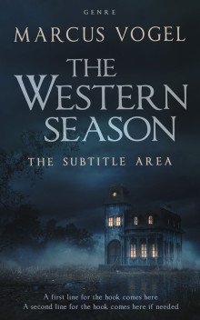 Pre Made Book Cover Ebony Clay