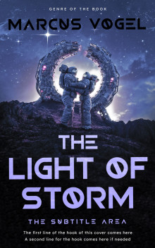 Pre Made Book Cover Vulcan