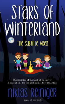 Pre Made Book Cover Black