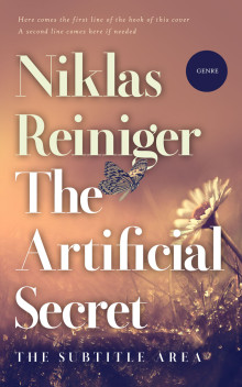 Pre Made Book Cover Coral Tree