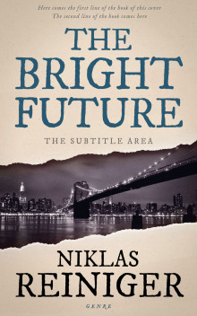 Pre Made Book Cover Tuna