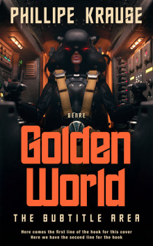 Pre Made Book Cover Burnt Sienna