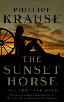 Pre Made Book Cover Luxor Gold