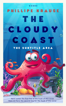 Pre Made Book Cover Rose Fog