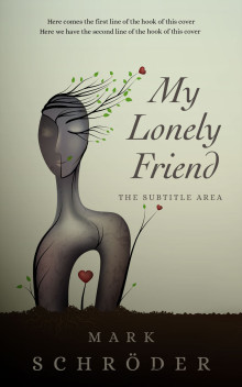 Pre Made Book Cover Foggy Gray