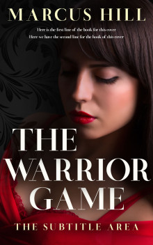 Pre Made Book Cover Puce