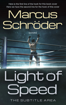 Pre Made Book Cover Outer Space