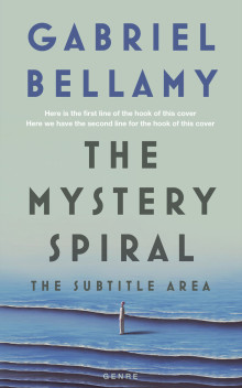 Pre Made Book Cover Powder Ash