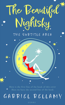 Pre Made Book Cover Azure