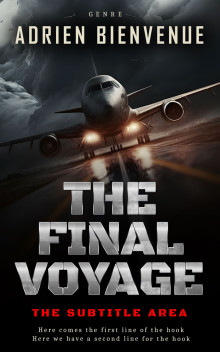 Pre Made Book Cover Cod Gray