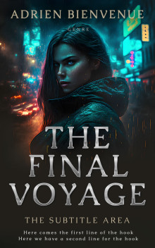 Pre Made Book Cover Outer Space