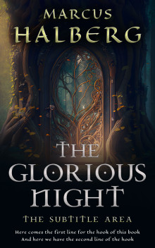 Pre Made Book Cover Woodsmoke