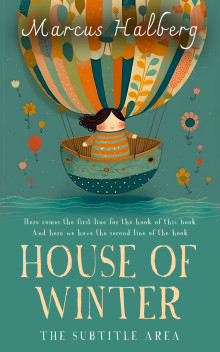 Pre Made Book Cover Viridian