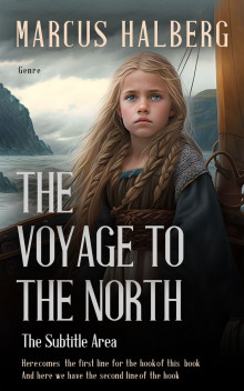 Pre Made Book Cover Swirl