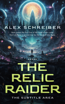 Pre Made Book Cover Mirage