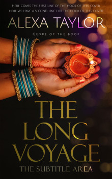 Pre Made Book Cover Copper