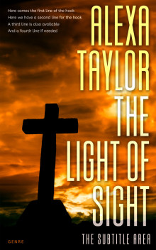 Pre Made Book Cover Rich Gold