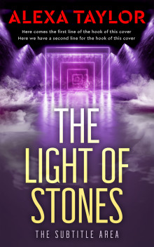 Pre Made Book Cover Bleached Cedar