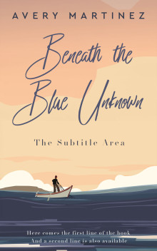 Pre Made Book Cover River Bed