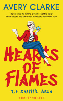 Pre Made Book Cover Ripe Lemon