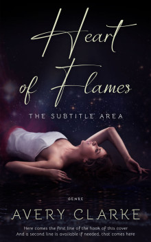 Pre Made Book Cover Cinder