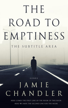 Pre Made Book Cover Green White