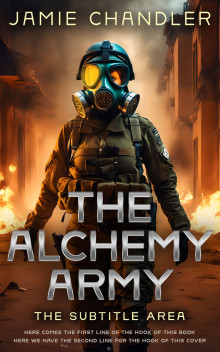 Pre Made Book Cover Black Marlin