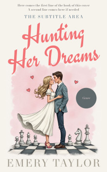 Pre Made Book Cover Dawn Pink