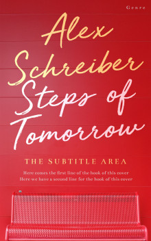 Pre Made Book Cover Brick Red