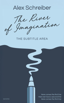 Pre Made Book Cover Oxford Blue