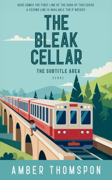 Pre Made Book Cover Shadow Green