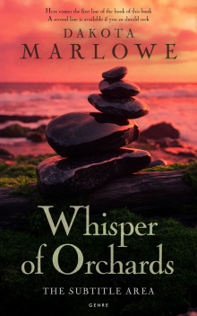 Pre Made Book Cover Terracotta