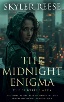 Pre Made Book Cover Aztec