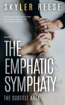 Pre Made Book Cover Green Spring